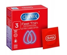 Durex Fetherlite Elite prezervatyvai 3 vnt itin ploni