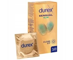 Durex Sensual Slim latekso prezervatyvai 10 vnt