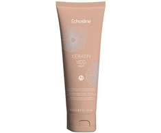 ECHOSLINE Keratin Veg Intensive Restructuring Mask intensyviai atkurianti kaukė dažytiems ir pažeistiems plaukams, 300 ml