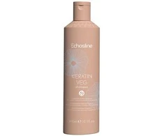 ECHOSLINE Keratin Veg atkuriantis šampūnas dažytiems ir pažeistiems plaukams, 300 ml