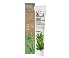 Ecodenta daugiafunkcinė dantų pasta – kanapių aliejus 75ml
