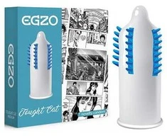 Egzo Tough Cat stimuliuojantis prezervatyvas Medium 1 vnt.
