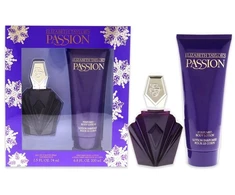 Elizabeth Taylor Passion rinkinys tualetinis vanduo purškiklis 74ml + kūno balzamas 200ml