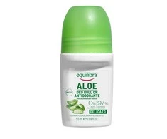 "Equilibra Aloe Gentle Dezodorantas Roll-on" rutulinis dezodorantas 50ml