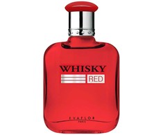 EVAFLOR WHISKY tualetinis vanduo vyrams "Raudona", 100 ml