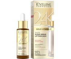 Eveline Cosmetics 24K Gold Vitamin C auksinė super serum liftingujące 30ml