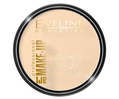 Eveline Cosmetics Art Make-Up Anti-Shine kompleksinė presuota pudra 30 Ivory, 14 g