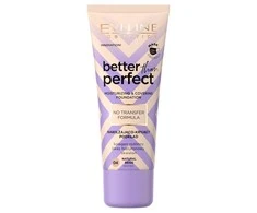 Eveline Cosmetics EVELINE_Better Than Perfect drėkinamasis ir dengiamasis makiažo pagrindas 04 Natural rusvai dengiantis gelinis vaskas 30ml
