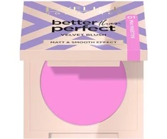 Eveline Cosmetics Better Than Perfect Velvet Blush 01 Ballerina Rožinė, 2,3 g