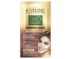Eveline Cosmetics Veido kaukė su kavos ekstraktu Eveline BIO Organic Perfect Skin, 8 ml