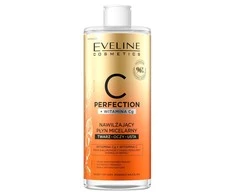 Eveline Cosmetics Eveline Eveline, C Perfection+ Witamina Cg Nawilżający płyn micelarny, 500 ml - Długi termin ważności!