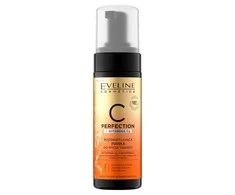 Eveline Cosmetics Eveline Eveline, C Perfection+ Witamina Cg Rozświetlająca pianka do mycia twarzy, 150 ml - Długi termin ważności!