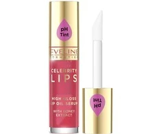 „Eveline Cosmetics Celebrity Lips“ blizgus lūpų aliejus „04 Redona“, 5 ml