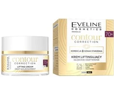 Eveline Cosmetics Contour Correction giliai maitinantis liftingo kremas 70+ 50ml