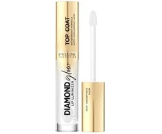 Eveline Cosmetics Diamond Glow Lip Luminizer Top Coat 01 Skaidrus, 4,5 ml