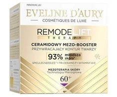 Eveline Cosmetics EVELINE D`AURY Remodelift Therapy Ceramide Mezo-Booster atkuriantis veido kontūrą 60+ dienai ir nakčiai 50 ml