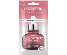 Eveline Cosmetics Veido terapijos profesionali ampulė-kaukė. Regeneruojanti kaukė su mikroadatomis, 8 ml.
