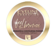 Šokoladinis pyragas Eveline Cosmetics Feel The Bronze 02, 4 g