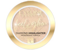 Eveline Cosmetics Feel the Glow Diamond Highlighter 01 Sparkle, 4,2 g