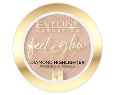 Eveline Cosmetics Feel the Glow Diamond Highlighter 02 Beach Glow, 4,2 g