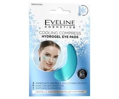 „Eveline Cosmetics“ vėsinantys kompresiniai hidrogelio paakių padai, 2 vnt.