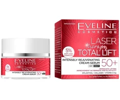 Eveline Cosmetics lazerinis Therapy Total Lift silnie odmładzający krem-serum 50+ 50ml