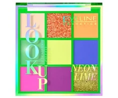 Eveline Cosmetics Look Up akių šešėlių paletė (neoninė) Neon Lime, 10,8 g