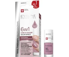 Eveline Cosmetics Nail Therapy Professional 6w1 Care &amp; Colour, 5 ml