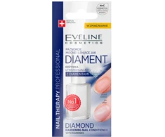 „Eveline Cosmetics“ nagų priežiūros profesionalus deimantais kietėjantis kondicionierius 12 ml