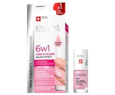 Eveline Cosmetics Nail Therapy Professional 6w1 Care &amp; Colour, 5 ml