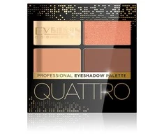 „Eveline Cosmetics Eveline Quattro Professional“ akių šešėlių paletė 1, 3,2 g