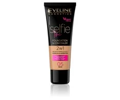 Eveline Cosmetics Eveline Selfie Time 2in1 Foundation &amp; Maskuoklis 05 rusvai gelsvas, 30 ml