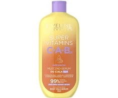 Eveline Cosmetics Maitinamasis kūno pienelis-serumas „Super Vitamins“ 5in1 350ml