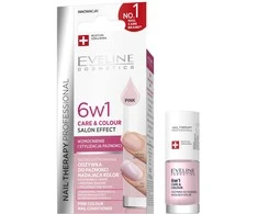 Eveline Cosmetics Nail Therapy 6w1 Care &amp; Colour, 5 ml