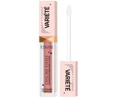 Eveline Cosmetics „Variete 03 Star Glow“ 6,8 ml vėsinamasis apimties suteikiantis lūpų blizgis