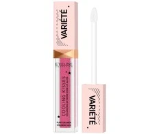 Eveline Cosmetics „Variete 06 Amazing Kiss“ 6,8 ml vėsinantis apimties suteikiantis lūpų blizgis