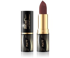 „Eveline Cosmetics“ aksominiai matiniai lūpų dažai „506 Coffee“ 4,1 g