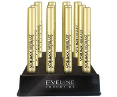 Eveline Cosmetics Volumix Fiberlast Blakstienų tušas Juodas
