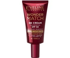 Eveline Cosmetics Eveline EVELINE Wonder Match Krem BB SPF 50 02 Vanilla 30 ml
