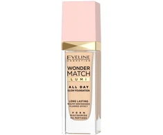 Eveline Cosmetics Wonder Match Lumi All Day Glow ilgai išliekantis švytėjimą suteikiantis makiažo pagrindas 10 Vanilla 30 ml