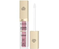 Eveline Cosmetics Wonder Match kreminiai skysti matiniai lūpų dažai 01 Angel Rose, 6,8 ml