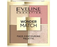 Eveline Cosmetics Wonder Match veido kontūravimo paletė 02, 10 g