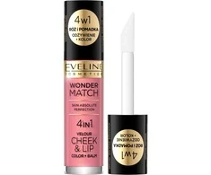 Eveline Cosmetics Wonder Match Velour Cheek&amp;Lip 03, 4,5 ml