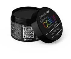 Cosmetics Zone Excellent Pro Statybiniai dažai su tiksotropija, nėriniuota juoda, 15 g