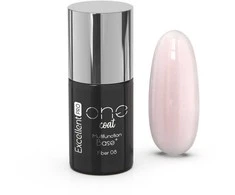 Cosmetics Zone Excellent Pro Vieno sluoksnio daugiafunkcis hibridinis pluošto pagrindas su „Dark Lady“ pluoštais, 7 g
