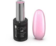 Cosmetics Zone Excellent Pro Vieno sluoksnio daugiafunkcinis hibridinis pluošto pagrindas su rausvais prancūziškais pluoštais, 11 g