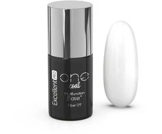 Cosmetics Zone Excellent Pro Vieno sluoksnio daugiafunkcinė hibridinė pluošto bazė su porceliano pluoštais, 7 g