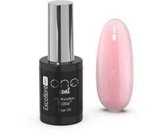 Cosmetics Zone Excellent Pro Vieno sluoksnio daugiafunkcinė hibridinė pluošto bazė su „Just Peachy“ pluoštais, 11 g