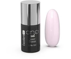 Cosmetics Zone Excellent Pro Vieno sluoksnio greito lakavimo bazė 7 g „Little Girl“ hibridinė dengimo bazė