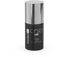 Cosmetics Zone Excellent Pro Vieno sluoksnio „Top Shine &amp; More“ hibridiniai viršutiniai dažai, 7 g